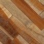 vidaXL Mesita auxiliar redonda de madera de teca reciclada vidaXL Mesita auxiliar redonda de madera de teca reciclada