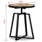 vidaXL Mesita auxiliar redonda de madera de teca reciclada vidaXL Mesita auxiliar redonda de madera de teca reciclada