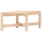 vidaXL Mesa de centro de madera maciza de pino 87x48x35 cm vidaXL Mesa de centro de madera maciza de pino 87x48x35 cm