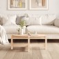 vidaXL Mesa de centro de madera maciza de pino 87x48x35 cm vidaXL Mesa de centro de madera maciza de pino 87x48x35 cm