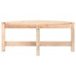 vidaXL Mesa de centro de madera maciza de pino 87x48x35 cm vidaXL Mesa de centro de madera maciza de pino 87x48x35 cm