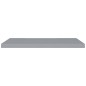 vidaXL Estante flotante de pared MDF gris 90x23,5x3,8 cm vidaXL Estante flotante de pared MDF gris 90x23,5x3,8 cm