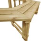 vidaXL Banco de jardín madera pino impregnada 240 cm vidaXL Banco de jardín madera pino impregnada 240 cm