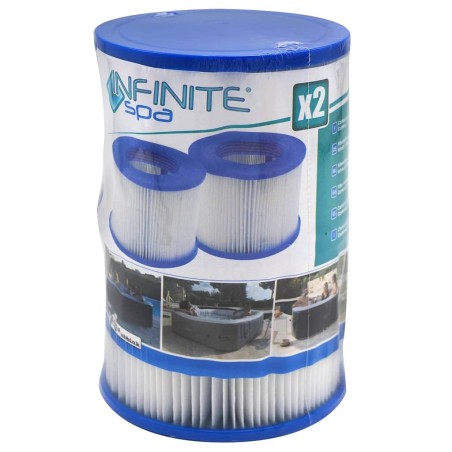 Infinite Spa Cartucho de filtro 2 unidades