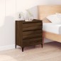 vidaXL Aparador madera contrachapada marrón roble 60x35x70 cm vidaXL Aparador madera contrachapada marrón roble 60x35x70 cm