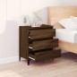 vidaXL Aparador madera contrachapada marrón roble 60x35x70 cm vidaXL Aparador madera contrachapada marrón roble 60x35x70 cm