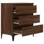 vidaXL Aparador madera contrachapada marrón roble 60x35x70 cm vidaXL Aparador madera contrachapada marrón roble 60x35x70 cm