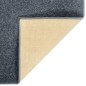 vidaXL Alfombra de pelo corto gris antracita 140x200 cm vidaXL Alfombra de pelo corto gris antracita 140x200 cm