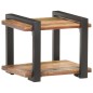 vidaXL Mesita de noche de madera maciza reciclada 50x40x40 cm
