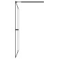 vidaXL Mampara de ducha vidrio templado esmerilado 80x195 cm vidaXL Mampara de ducha vidrio templado esmerilado 80x195 cm