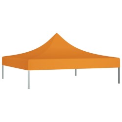 vidaXL Techo de carpa para celebraciones naranja 2x2 m 270 g/m² 