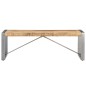 vidaXL Mesa de centro madera de mango rugosa 120x60x40 cm vidaXL Mesa de centro madera de mango rugosa 120x60x40 cm