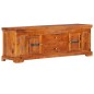vidaXL Mueble de TV de madera maciza de acacia 119x30x40 cm vidaXL Mueble de TV de madera maciza de acacia 119x30x40 cm