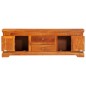 vidaXL Mueble de TV de madera maciza de acacia 119x30x40 cm vidaXL Mueble de TV de madera maciza de acacia 119x30x40 cm