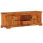 vidaXL Mueble de TV de madera maciza de acacia 119x30x40 cm vidaXL Mueble de TV de madera maciza de acacia 119x30x40 cm