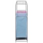 vidaXL Cesto ropa sucia con 2 compartimentos y tendedero vidaXL Cesto ropa sucia con 2 compartimentos y tendedero