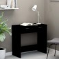 vidaXL Escritorio de madera contrachapada negro 80x40x75 cm vidaXL Escritorio de madera contrachapada negro 80x40x75 cm