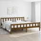 vidaXL Estructura cama madera maciza Super King marrón miel 180x200 cm vidaXL Estructura cama madera maciza Super King marrón miel 180x200 cm