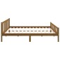 vidaXL Estructura cama madera maciza Super King marrón miel 180x200 cm vidaXL Estructura cama madera maciza Super King marrón miel 180x200 cm