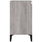 vidaXL Armario de lavabo madera contrachapada gris Sonoma 58x33x60 cm vidaXL Armario de lavabo madera contrachapada gris Sonoma 58x33x60 cm