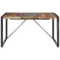 vidaXL Mesa de comedor de madera maciza reciclada 140x140x75 cm vidaXL Mesa de comedor de madera maciza reciclada 140x140x75 cm