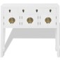 vidaXL Aparador de estilo chino de madera maciza blanco vidaXL Aparador de estilo chino de madera maciza blanco