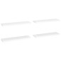 vidaXL Estantes flotantes de pared 4 uds MDF blanco 90x23,5x3,8 cm vidaXL Estantes flotantes de pared 4 uds MDF blanco 90x23,5x3,8 cm