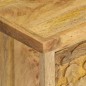 vidaXL Mesita de noche de madera maciza de mango 40x30x50 cm vidaXL Mesita de noche de madera maciza de mango 40x30x50 cm
