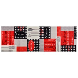 vidaXL Alfombra de cocina lavable Cuisine 60x300 cm