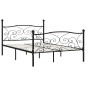 vidaXL Estructura de cama con somier metal negro 120x200 cm vidaXL Estructura de cama con somier metal negro 120x200 cm