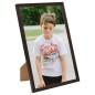 vidaXL Marcos de foto collage de mesa 3 uds negro MDF 10x15 cm