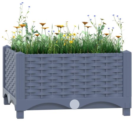 vidaXL Arriate polipropileno 40x40x23 cm