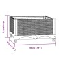 vidaXL Arriate polipropileno 40x40x23 cm vidaXL Arriate polipropileno 40x40x23 cm