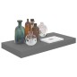 vidaXL Estantes flotantes de pared 4 uds MDF negro brillo 50x23x3,8 cm vidaXL Estantes flotantes de pared 4 uds MDF negro brillo 50x23x3,8 cm
