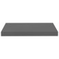 vidaXL Estantes flotantes de pared 4 uds MDF negro brillo 50x23x3,8 cm vidaXL Estantes flotantes de pared 4 uds MDF negro brillo 50x23x3,8 cm