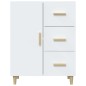 vidaXL Aparador de madera de ingeniería blanco 69,5x34x90 cm