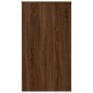 vidaXL Escritorio de madera contrachapada marrón roble 90x40x72 cm