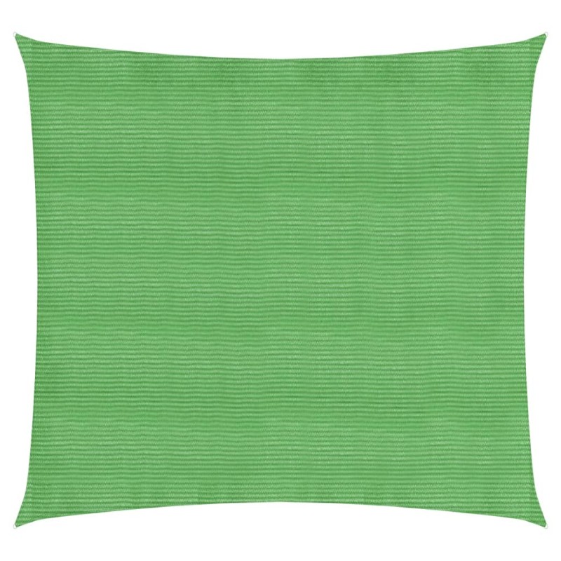 vidaXL Toldo de vela HDPE verde claro 160 g/m² 3,6x3,6 m vidaXL Toldo de vela HDPE verde claro 160 g/m² 3,6x3,6 m