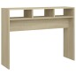 vidaXL Mesa consola madera contrachapada roble Sonoma 105x30x80 cm vidaXL Mesa consola madera contrachapada roble Sonoma 105x30x80 cm