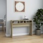 vidaXL Mesa consola madera contrachapada roble Sonoma 105x30x80 cm vidaXL Mesa consola madera contrachapada roble Sonoma 105x30x80 cm