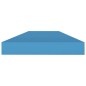 vidaXL Estante flotante de pared MDF azul 120x23,5x3,8 cm vidaXL Estante flotante de pared MDF azul 120x23,5x3,8 cm