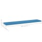 vidaXL Estante flotante de pared MDF azul 120x23,5x3,8 cm vidaXL Estante flotante de pared MDF azul 120x23,5x3,8 cm