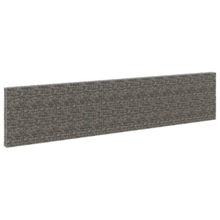 vidaXL Muro de gaviones con cubiertas acero galvanizado 900x30x200 cm