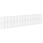 vidaXL Muro de gaviones con cubiertas acero galvanizado 900x30x200 cm
