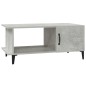 vidaXL Mesa de centro madera contrachapada gris hormigón 90x50x40 cm vidaXL Mesa de centro madera contrachapada gris hormigón 90x50x40 cm