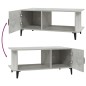 vidaXL Mesa de centro madera contrachapada gris hormigón 90x50x40 cm vidaXL Mesa de centro madera contrachapada gris hormigón 90x50x40 cm