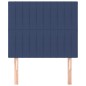 vidaXL Cabeceros 2 unidades de tela azul 100x5x78/88 cm vidaXL Cabeceros 2 unidades de tela azul 100x5x78/88 cm