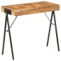 vidaXL Mesa consola de madera maciza de mango 80x40x75 cm