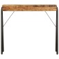 vidaXL Mesa consola de madera maciza de mango 80x40x75 cm
