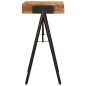 vidaXL Mesa consola de madera maciza de mango 80x40x75 cm